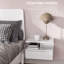 35cm W Engineered Wood Bedside Table