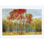 « touche de rouge », impression sur toile-31856204