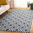 Zoba Shag Performance Geometric Rug-269125879