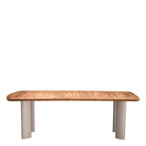 Osario Outdoor Oval Teak Dining Table