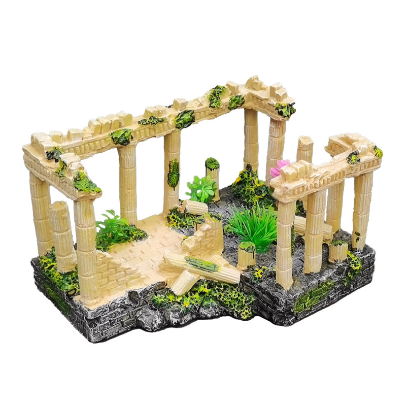 Ornement décoratif d'aquarium Mele Ruins