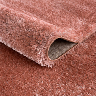 Tapis rose peluché performant Gehlbach
