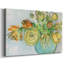 Toile tendue avec accents floraux printaniers-683595192