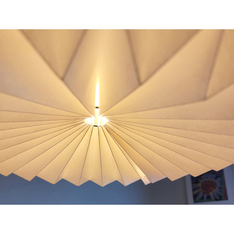 16'' H Paper Bell Pendant Shade