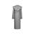 Oliver Terry Cloth Boy / Man+ Mid-Calf Bathrobe with Pockets and Hood for Kids-49539121