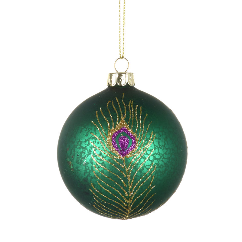 8cm Glass Ball Ornament