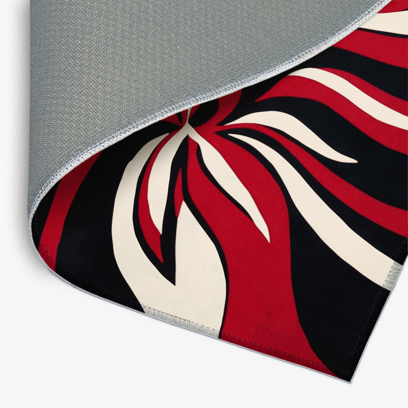 Tapis intérieur et extérieur Flame Arc, Rectangulaire 3 pi x 5 pi