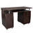 Complete Workstation Computer Desk With Storage, Chocolate-640964085