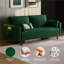 2 Seater Linen Loveseat-1580937631