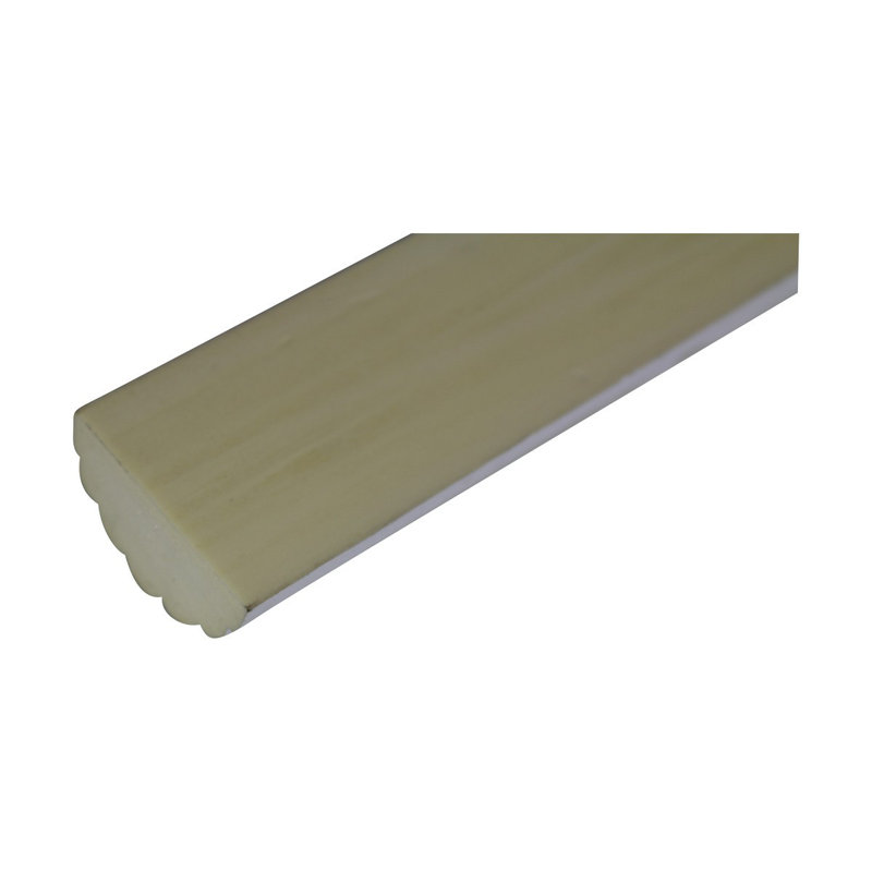 Primed White Ornate Urethane Crown Molding 77 1/2"