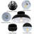 1 - Light  Dome Semi - Flush Mount Light-262547947