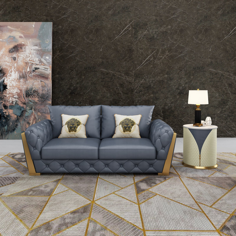 Castello Loveseat, Gray