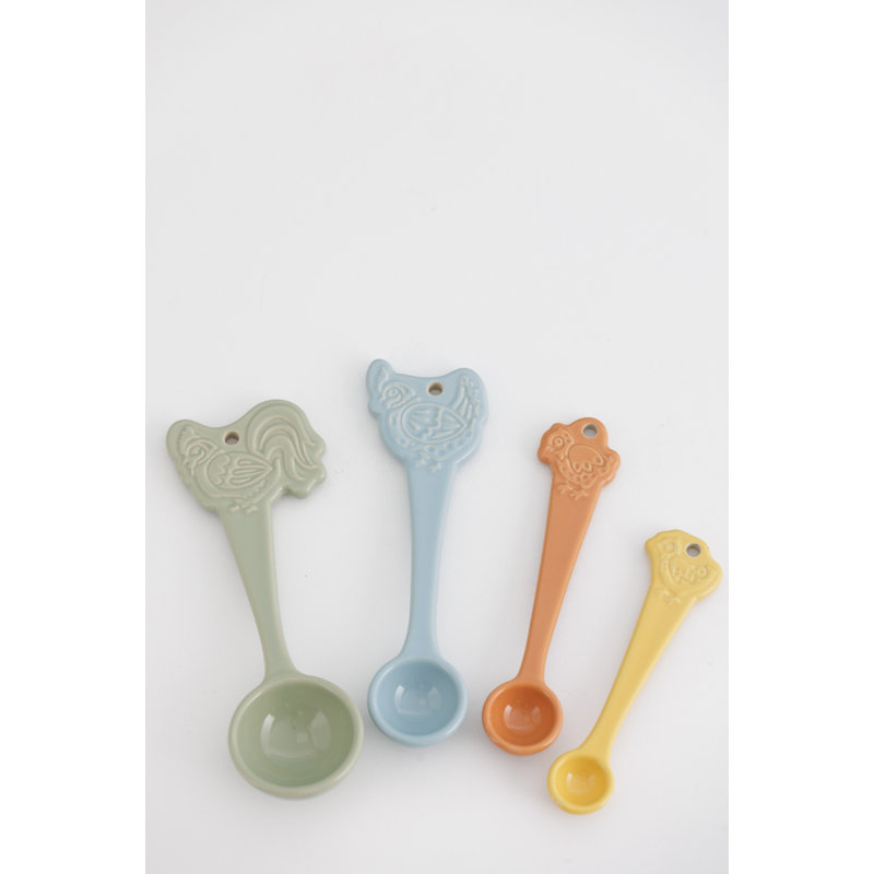 Mason Cash Home To Roost Measuring Spoons (Set of 4)