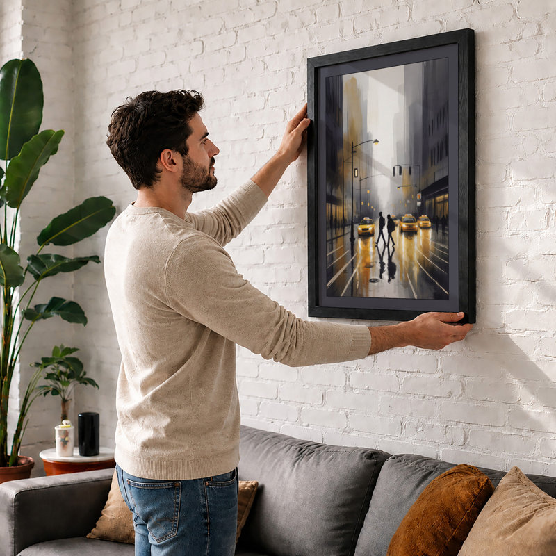 Solitary Street Modern - Print, Unframed, A2 - 59.4 x 42.0 cm