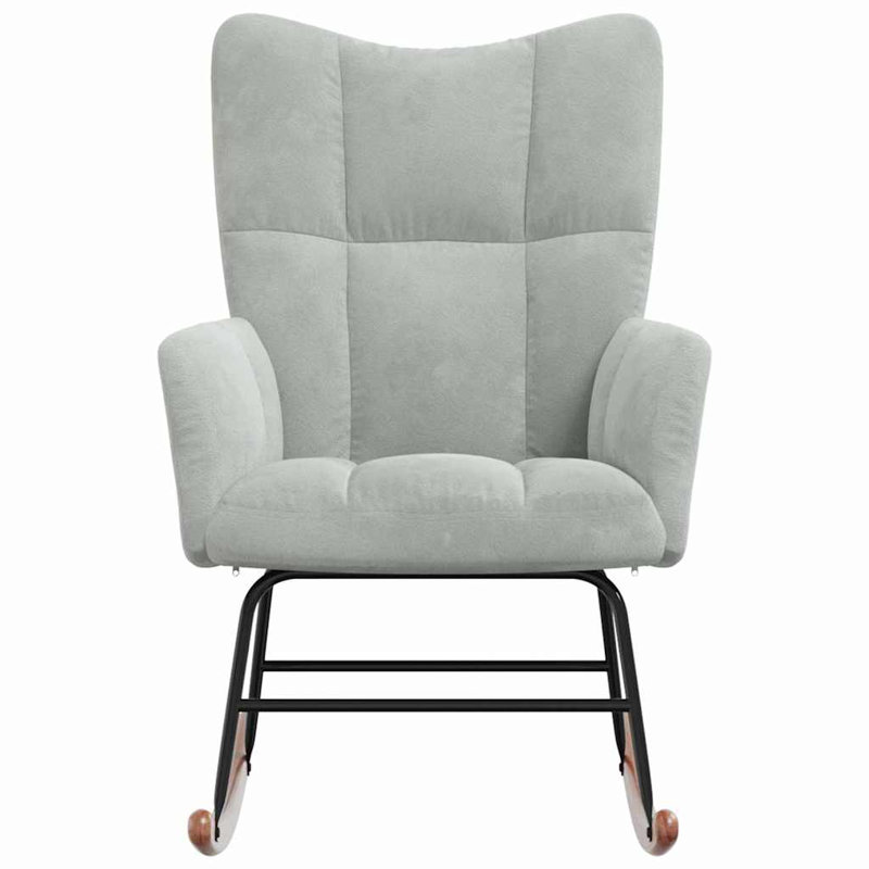 Rocking Chair, Light Grey