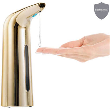 FandiiShop Automatic Soap Dispenser, 400ML135OZ Waterproof Base Soap Dispenser, Touchless Soap Dispenser wInfrared Motion Sensor & 3 Adjust