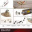 Electric Hanging Patio Heater-122895757