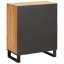 Solid Wood Rectangle Accent Cabinet