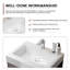 Meuble-lavabo simple autoportant 24 po avec plateau en résine 24 po-607774016