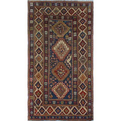 Carlotta One-of-a-Kind 4'3" X 7'8" Wool Area Rug in Brown