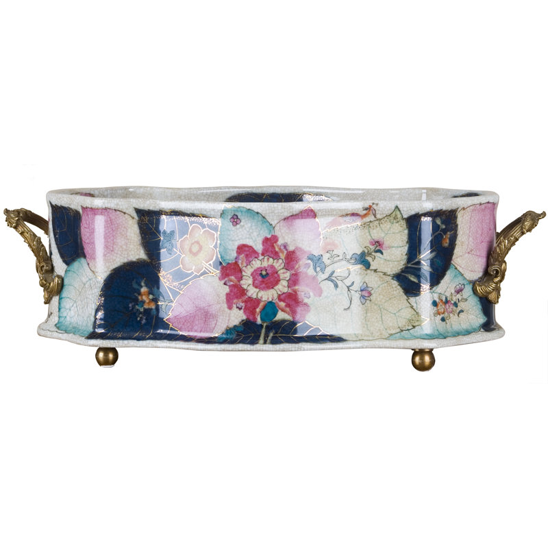 Tobacco Leaf Handmade Planter