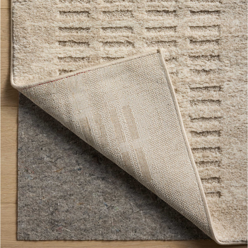Amber Lewis x Loloi Monty  Ivory / Beige Area Rug, Runner 2'7"  x  8'