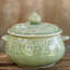 Celadon Handmade Earthenware Soup Bowl