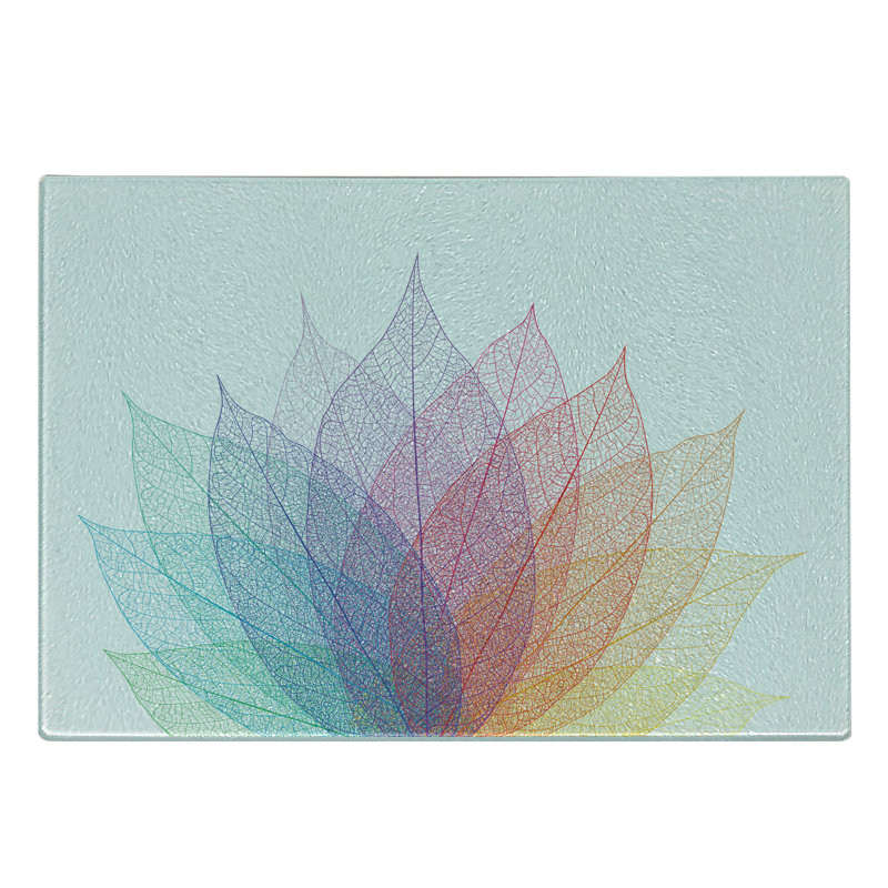 Planche à découper en verre trempé Ambesonne