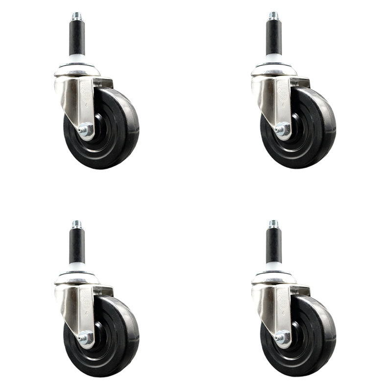 Hard Rubber Casters