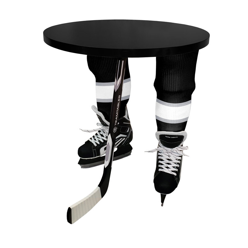 Table de bout à 3 pieds, Noir, Noir, Kings de Los Angeles
