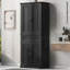 Armoire de rangement pour salle de bain avec portes et tiroir-50690971