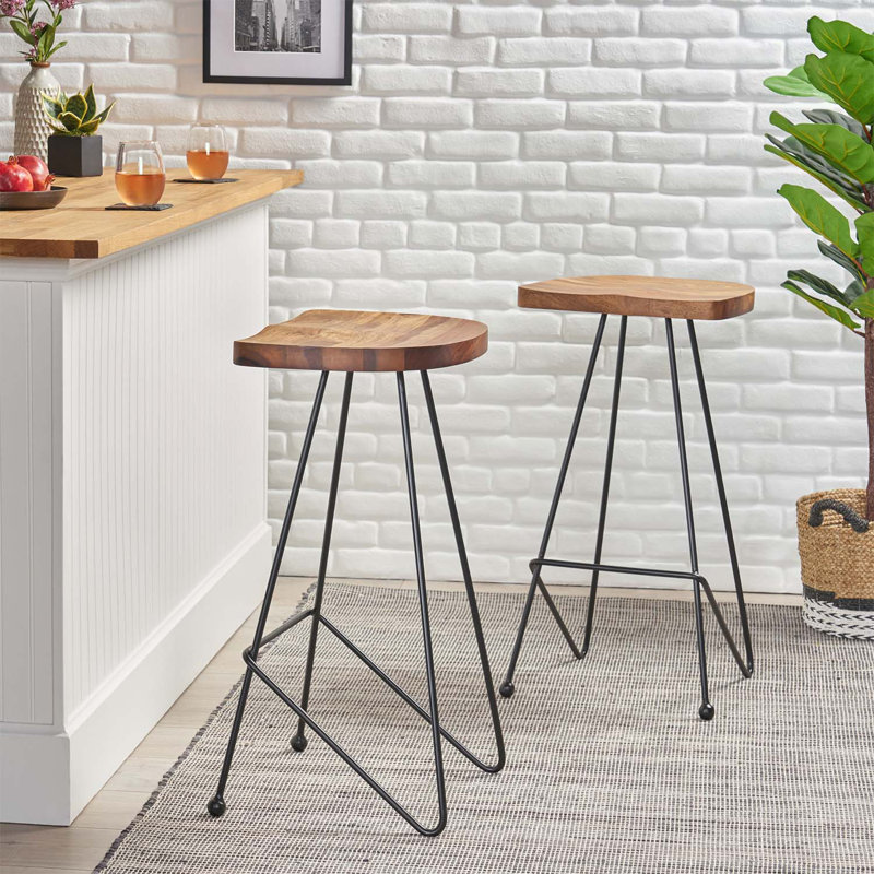 Tabourets de siège larges 13,7 po Awna
