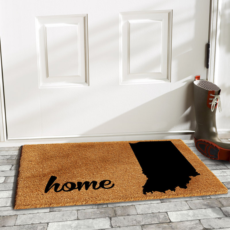 Tapis de porte extérieur anti-dérapant indiana Auda, L 0,6 po x l 36 po x P 24 po