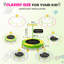 Mini trampoline 36 pouces avec poignée en T et coussin de sécurité-126593926