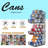 Stackable Can Organizer for Pantry 3Pack,Standing Dispenser Storage Bins