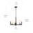 Artemio 3 - Light Dimmable Chandelier