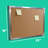 Flipside Products Cork Metal Bulletin Board-64816625