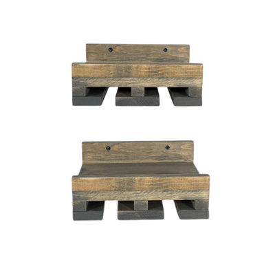Bouley Solid Wood Wall Mounted Wine Glass Rack