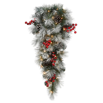 Easy Set-Up 36' Lighted Pine Christmas Tree