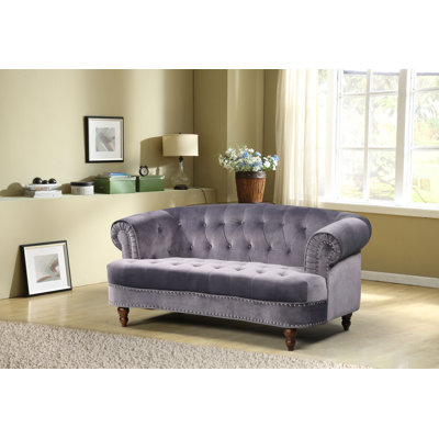 Lambdin " Velvet Sofa