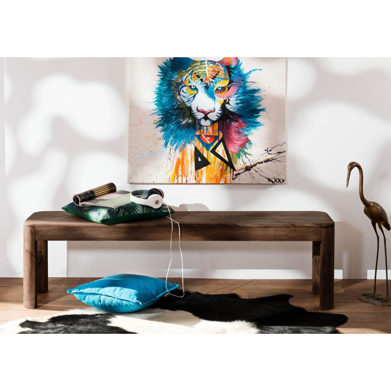 Toronto Solid Wood Bench, H45 x W178 x D35cm