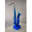 Statue de saxophone Gerjet en art moderne en résine Dimensions: 10 po x 8 po x H 28 po-544928483