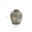 Vase floral en terre cuite brun et or 8,7 po
