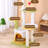 5 Tiers Cat Tree with Condons,Perch,Scratching Posts
