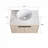 Wall Mounted Bathroom Vanity Set