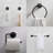 Circular 5 - Piece Bathroom Hardware Set-90977459
