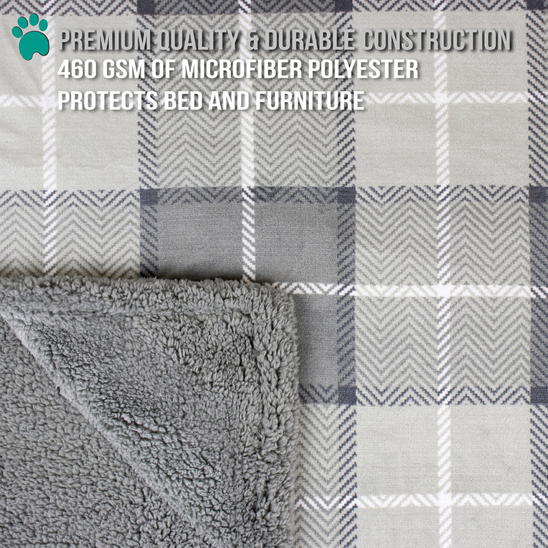 Couverture en polyester imperméable, Gris clair
