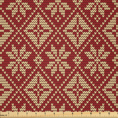 Alejah Two-Tone Winter Design Multi-Purpose Fabric