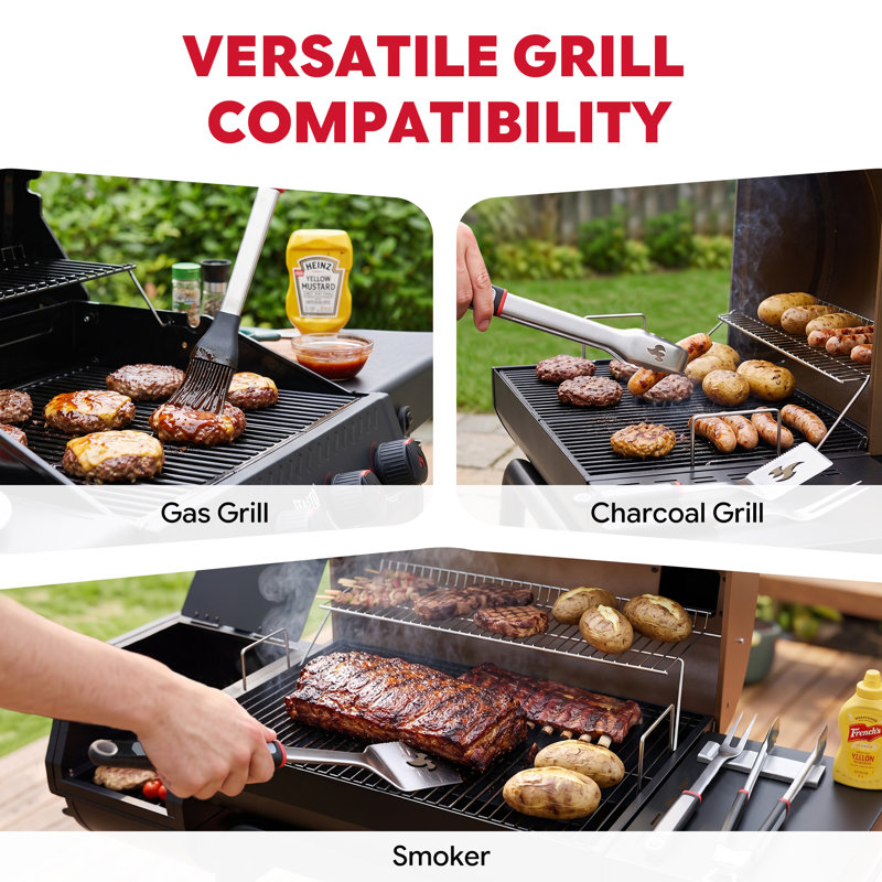 Ensemble d'outils pour barbecue FEASTO
