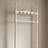 Freestanding Wooden Hall Tree Coat Rack